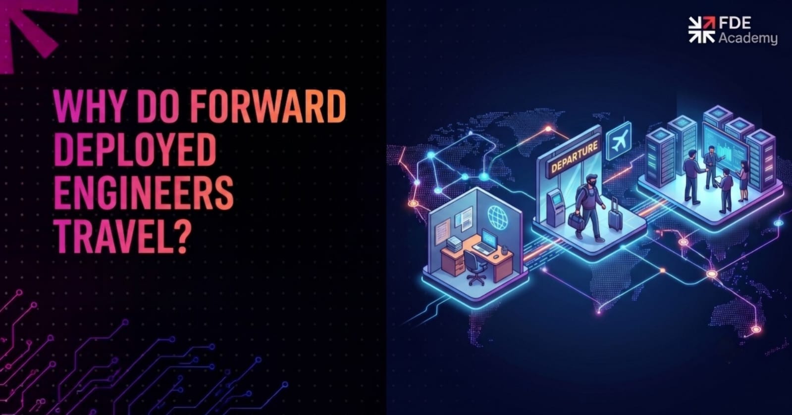 Why Do Forward Deployed Engineers Travel?